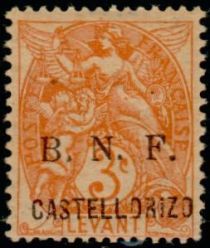 Type Blanc overprinted