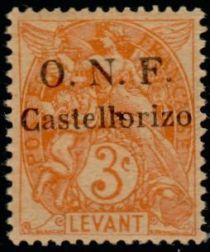 Type Blanc overprinted