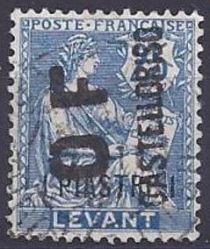 Type Mouchon overprint and Turkish surcharge