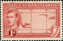 Cayman Islands' map