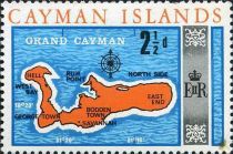 Map of Grand Cayman