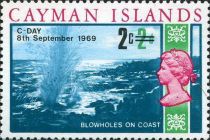 Blowholes on coast