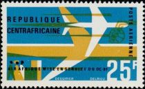 Commissioning of DC-8F Company "Air Afrique