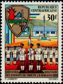 Children Troop - Military School J.B. Bokassa