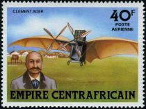 Clement Ader and his airplane