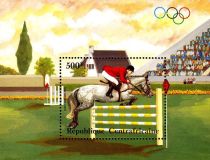 Show Jumping, Horse (Equus ferus caballus)