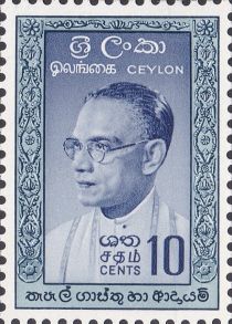 Dr. Solomon West Ridgeway Dias Bandaranaike (1899-1959)