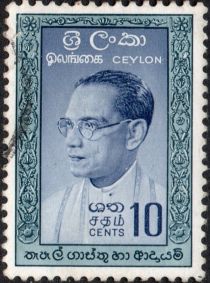 Dr. Solomon West Ridgeway Dias Bandaranaike (1899-1959)