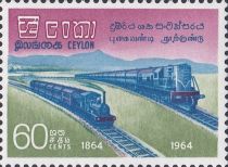 100 years Railway in Ceylon