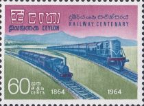 100 years Railway in Ceylon