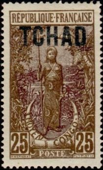 Bakalois Woman overprint