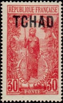 Bakalois Woman overprint