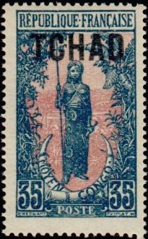 Bakalois Woman overprint