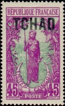 Bakalois Woman overprint