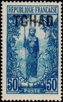 Bakalois Woman overprint