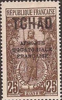 Bakalois Woman overprint