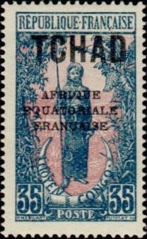 Bakalois Woman overprint