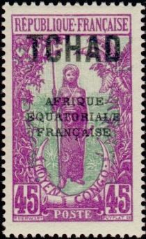 Bakalois Woman overprint