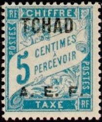 Type Duval overprint