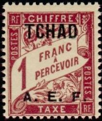 Type Duval overprint