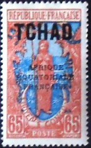 Bakalois Woman overprint