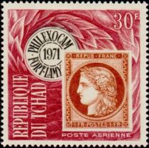 1 franc vermilion France