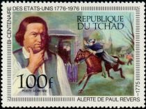 Paul Revere (by John Singleton Copley) and his Night Ride