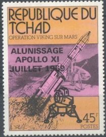 Operation Viking on Mars, overprint