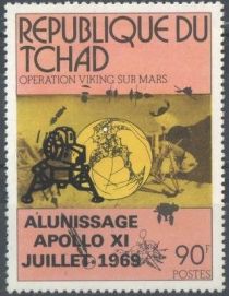 Operation Viking on Mars, overprint