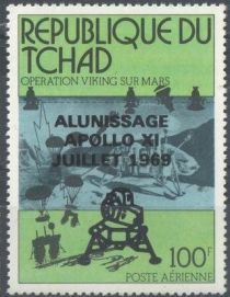 Operation Viking on Mars, overprint