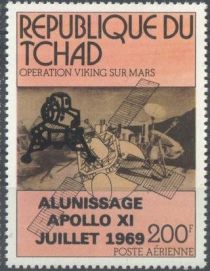 Operation Viking on Mars, overprint