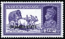 Dak Bullock Cart - overprinted