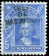 Columbus overprinted