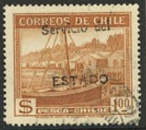 Calbuco overprinted