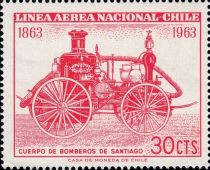 Fire engine of 1860's