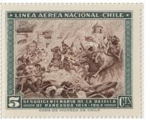 Battle of Rancagua, 150th Anniv.