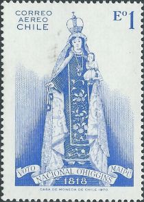 Virgen del Carmen, Patron Saint of the Chilean army