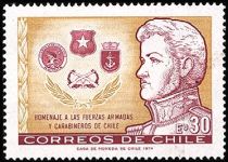 Bernardo O´Higgins and Emblem