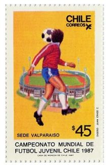 Football Player and Valparaiso Stadium