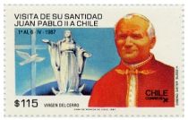 Pope John Paul II and Virgin of the Hill