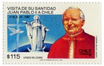 Pope John Paul II and Virgin of the Hill