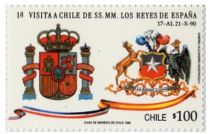 Coat of Arms of Spain and Chile