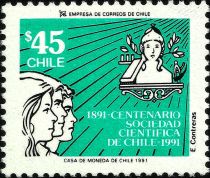 Scientific Society of Chile, Cent.