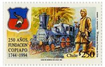 City Foundation of Copiapo, 250th Anniv.