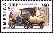 First Automobile Transport of Chilean Post