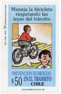 Obey traffic rules while riding a bicycle