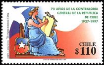 Comptroller General of the Republic of Chile, 70th Anniv.