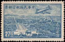 Douglas DC-4 over Sun Yat-sen Mausoleum