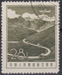 Lisunov Li-2 over mountain highway