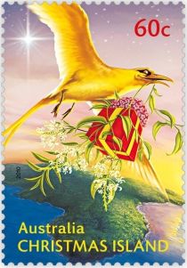 White-tailed Tropicbird Carrying Christmas Gift